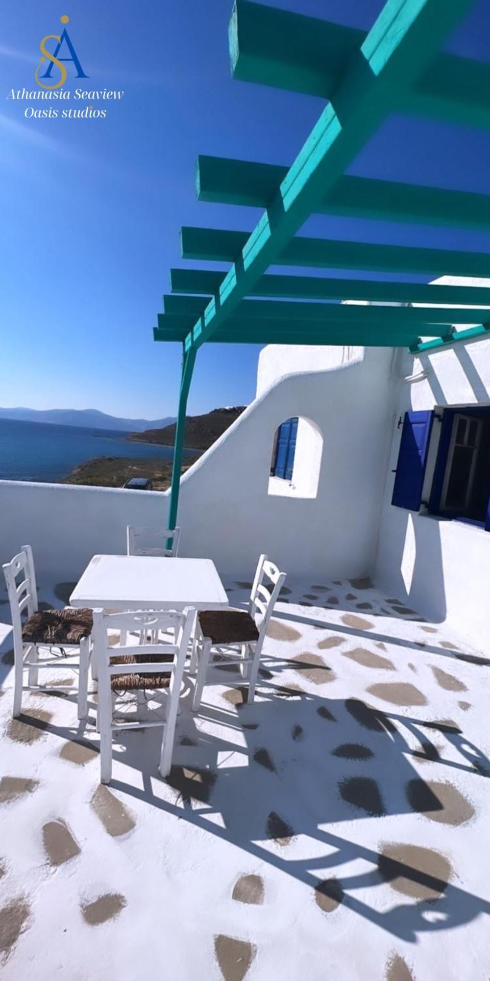 Mykonos Athanasia Seaview Oasis Studios By The Port Houlakia  外观 照片