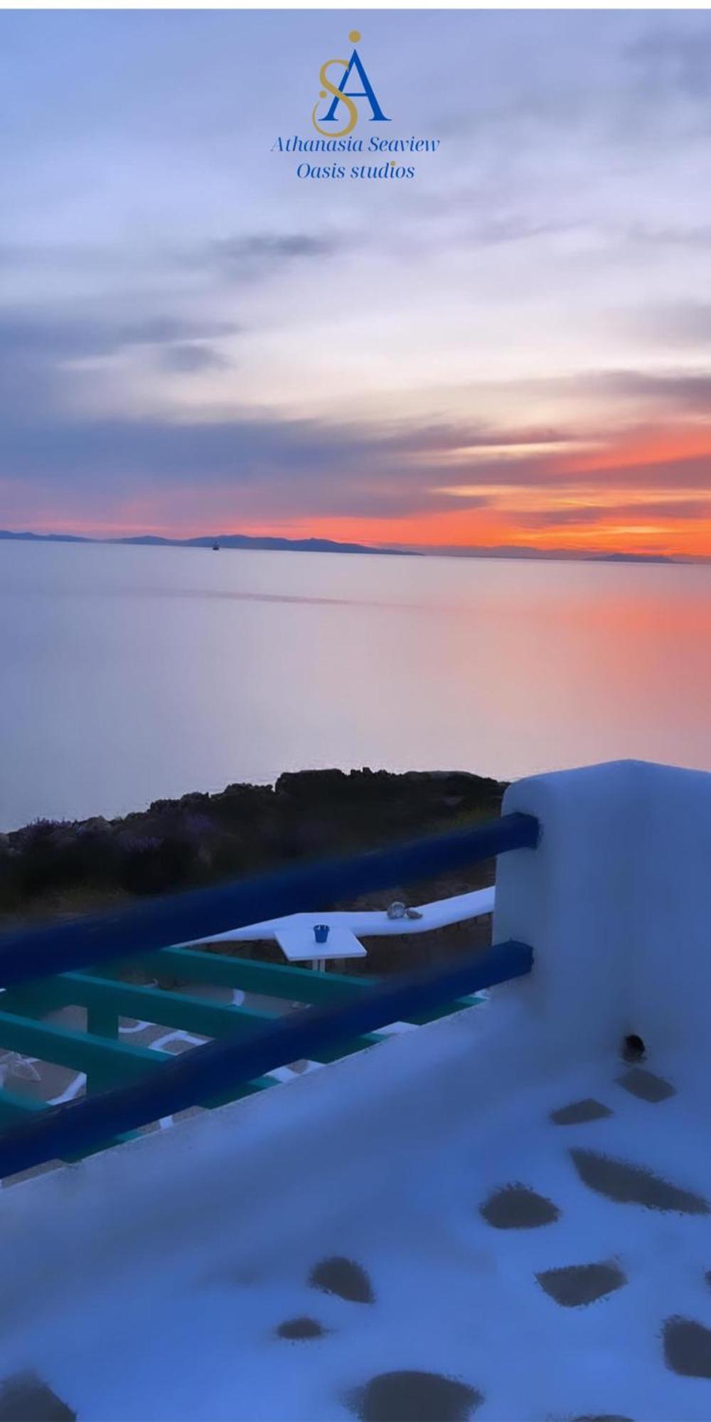 Mykonos Athanasia Seaview Oasis Studios By The Port Houlakia  外观 照片