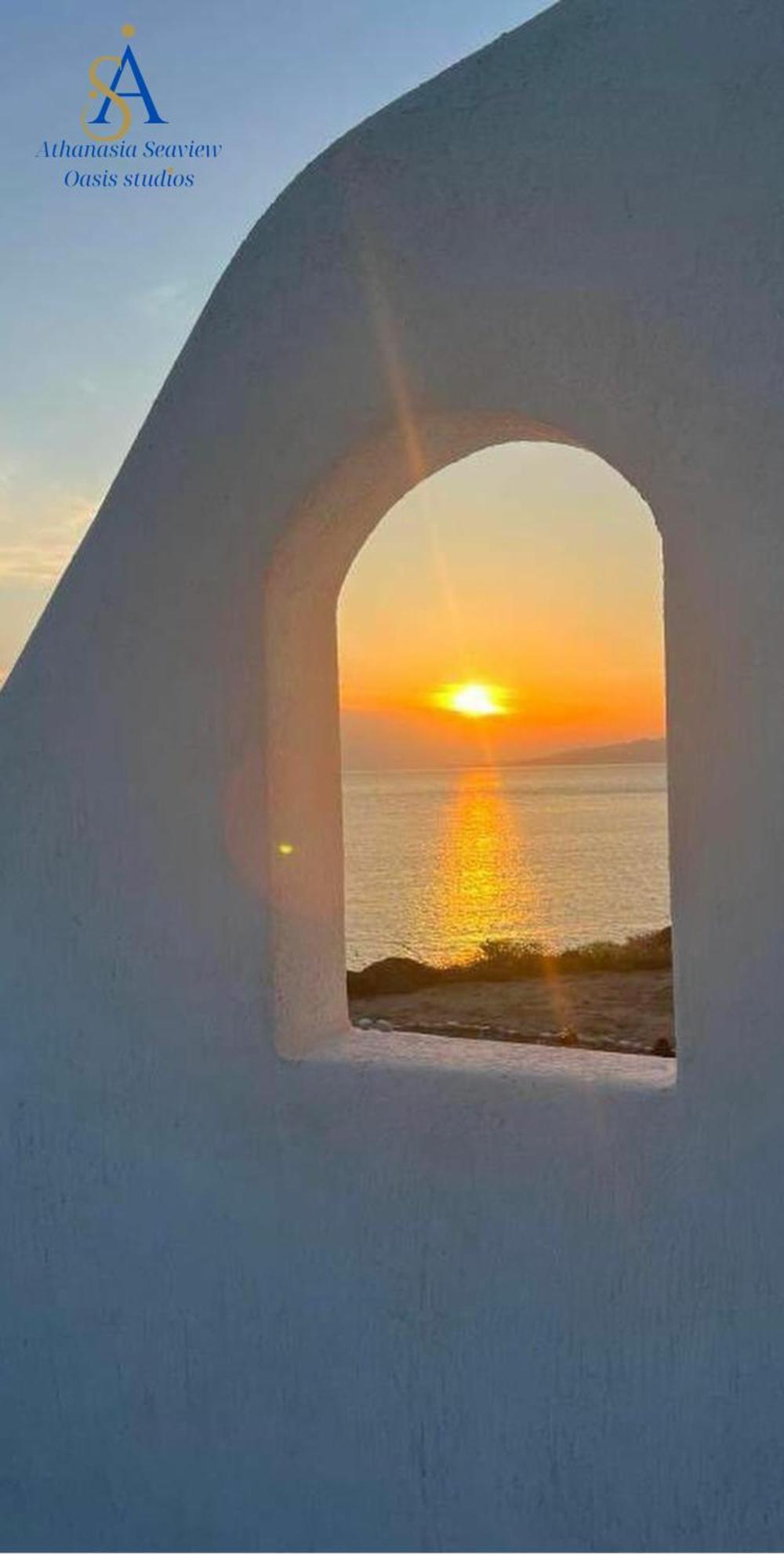 Mykonos Athanasia Seaview Oasis Studios By The Port Houlakia  外观 照片