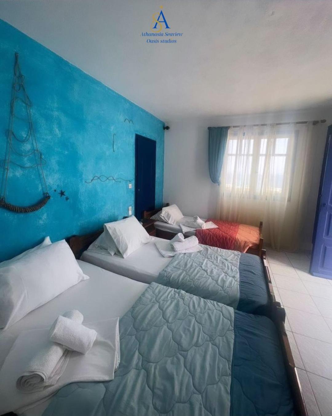 Mykonos Athanasia Seaview Oasis Studios By The Port Houlakia  外观 照片