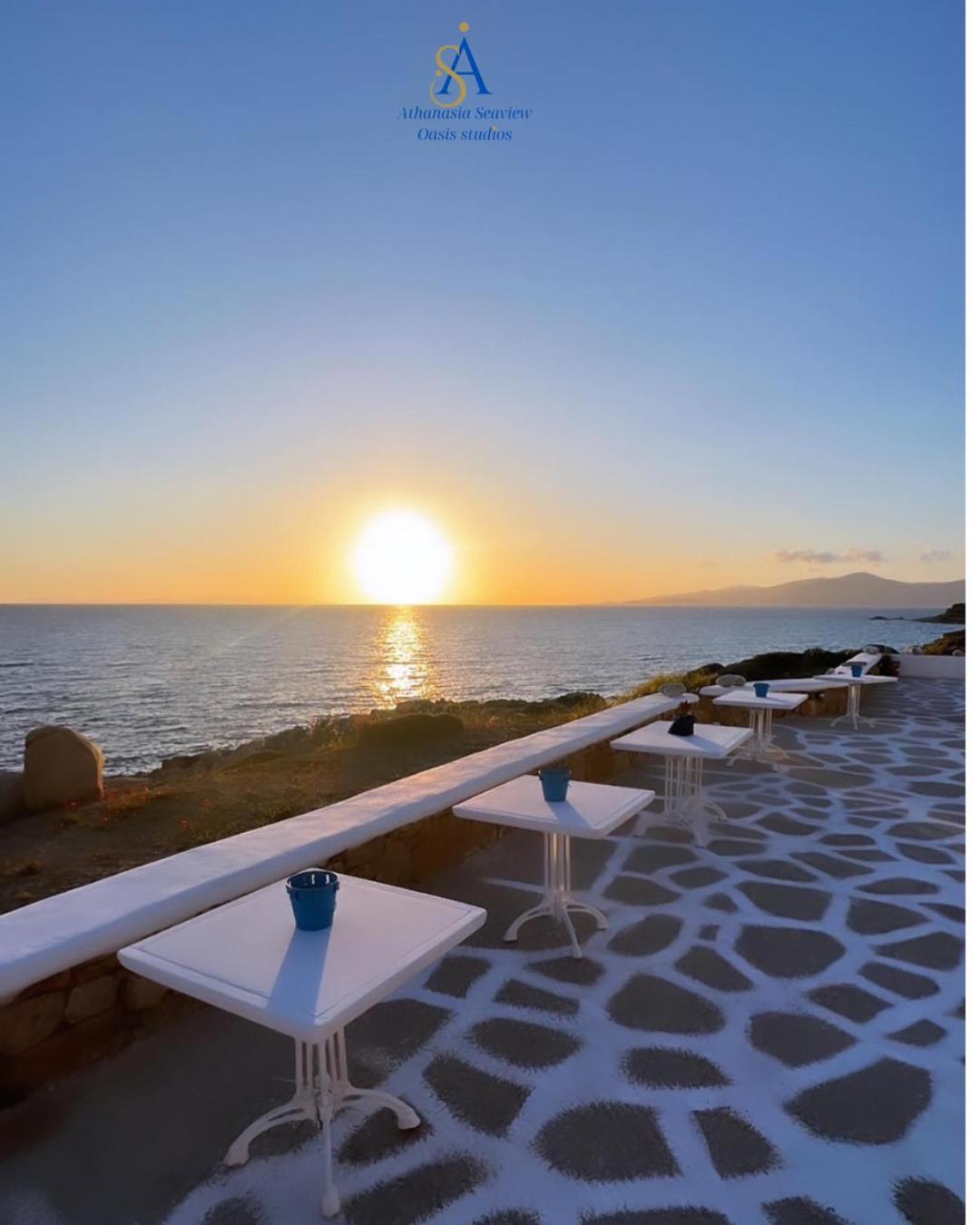 Mykonos Athanasia Seaview Oasis Studios By The Port Houlakia  外观 照片