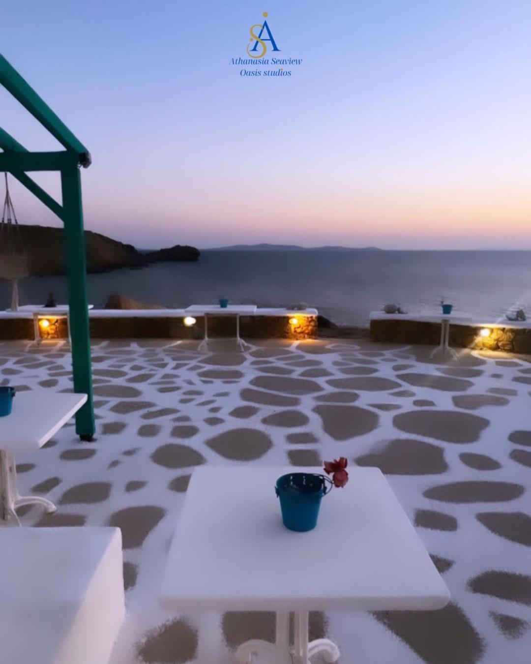 Mykonos Athanasia Seaview Oasis Studios By The Port Houlakia  外观 照片