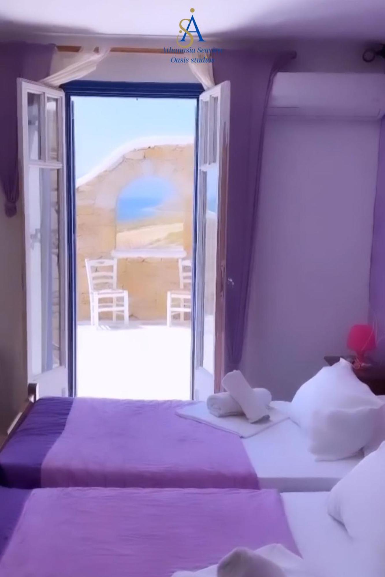 Mykonos Athanasia Seaview Oasis Studios By The Port Houlakia  外观 照片