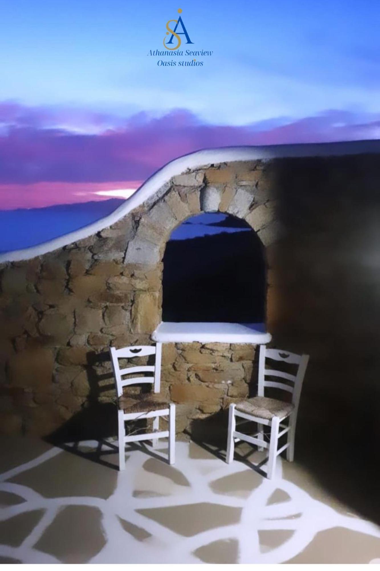 Mykonos Athanasia Seaview Oasis Studios By The Port Houlakia  外观 照片