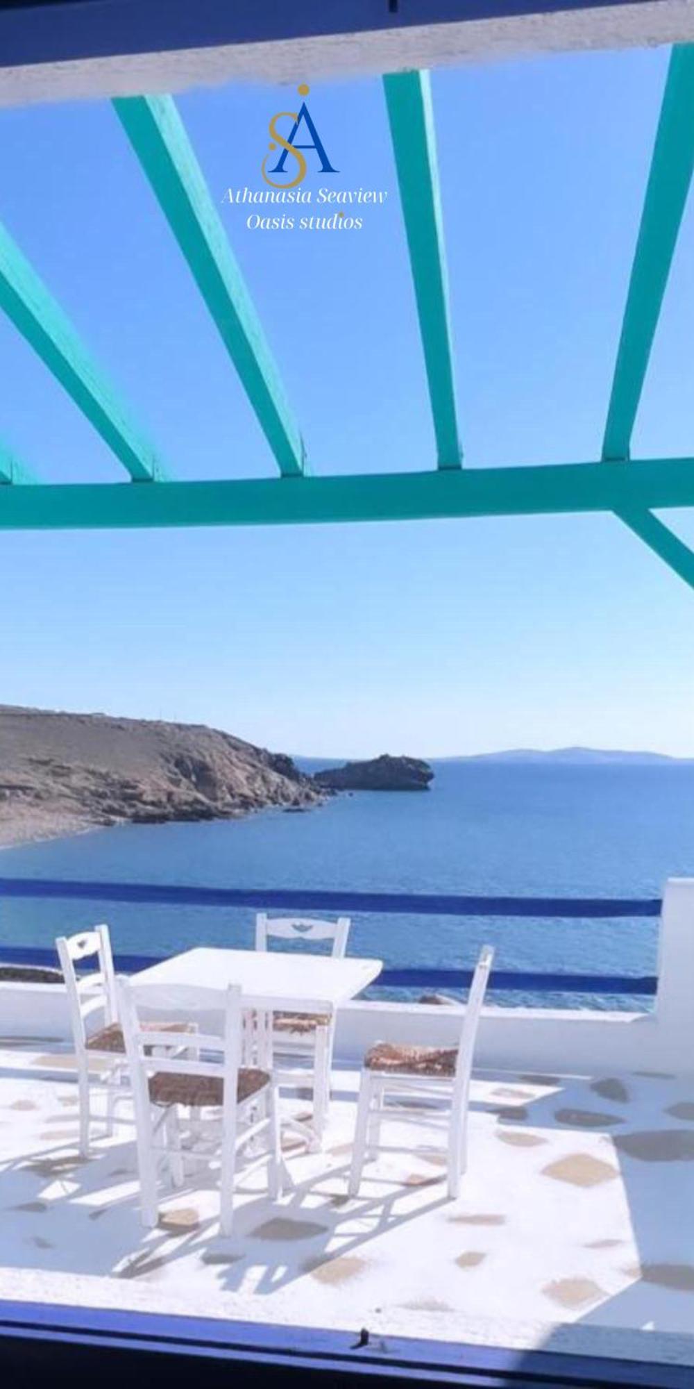 Mykonos Athanasia Seaview Oasis Studios By The Port Houlakia  客房 照片