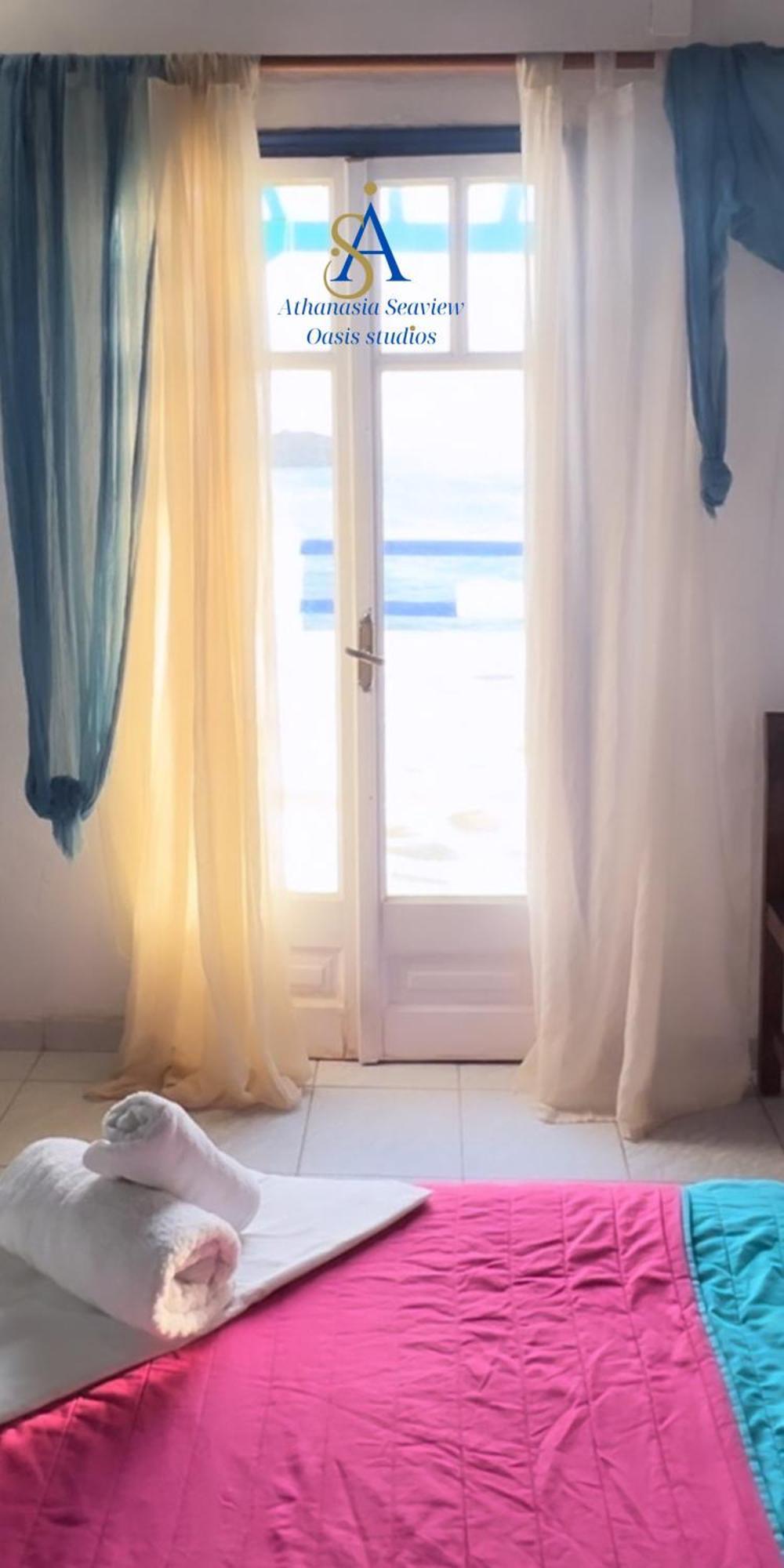 Mykonos Athanasia Seaview Oasis Studios By The Port Houlakia  客房 照片
