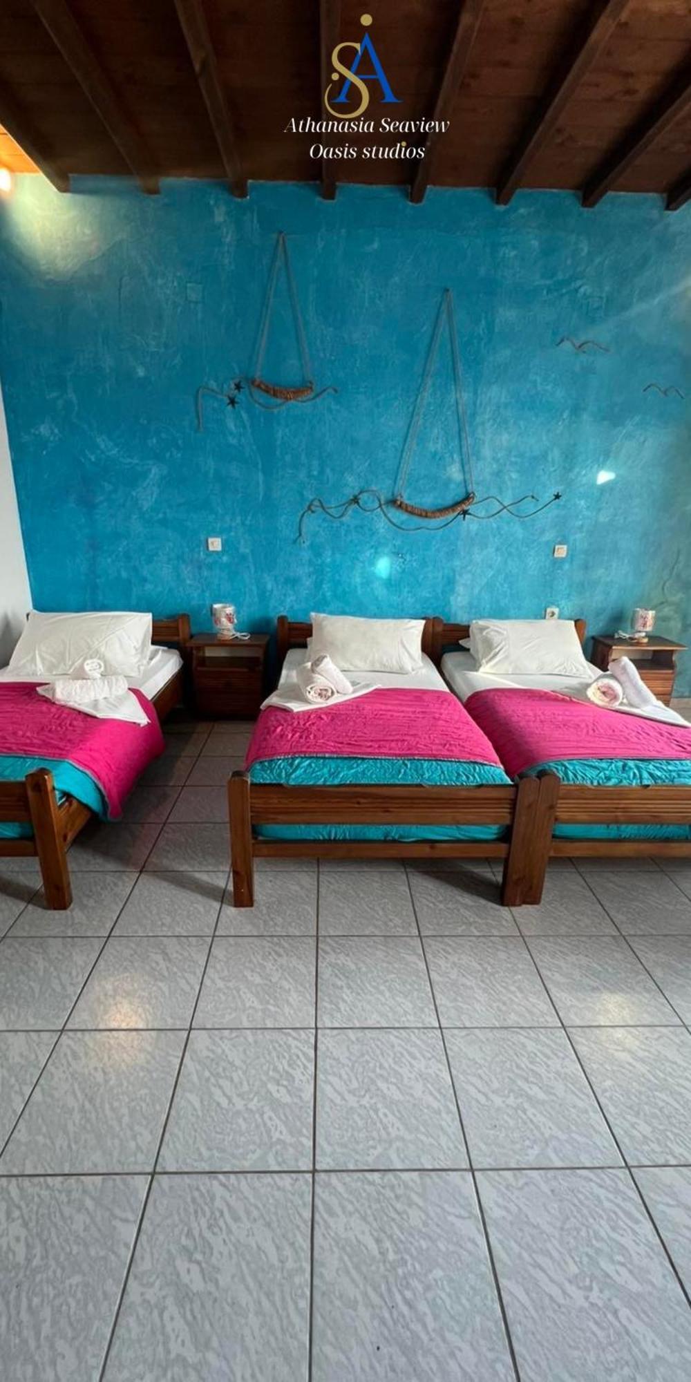 Mykonos Athanasia Seaview Oasis Studios By The Port Houlakia  客房 照片