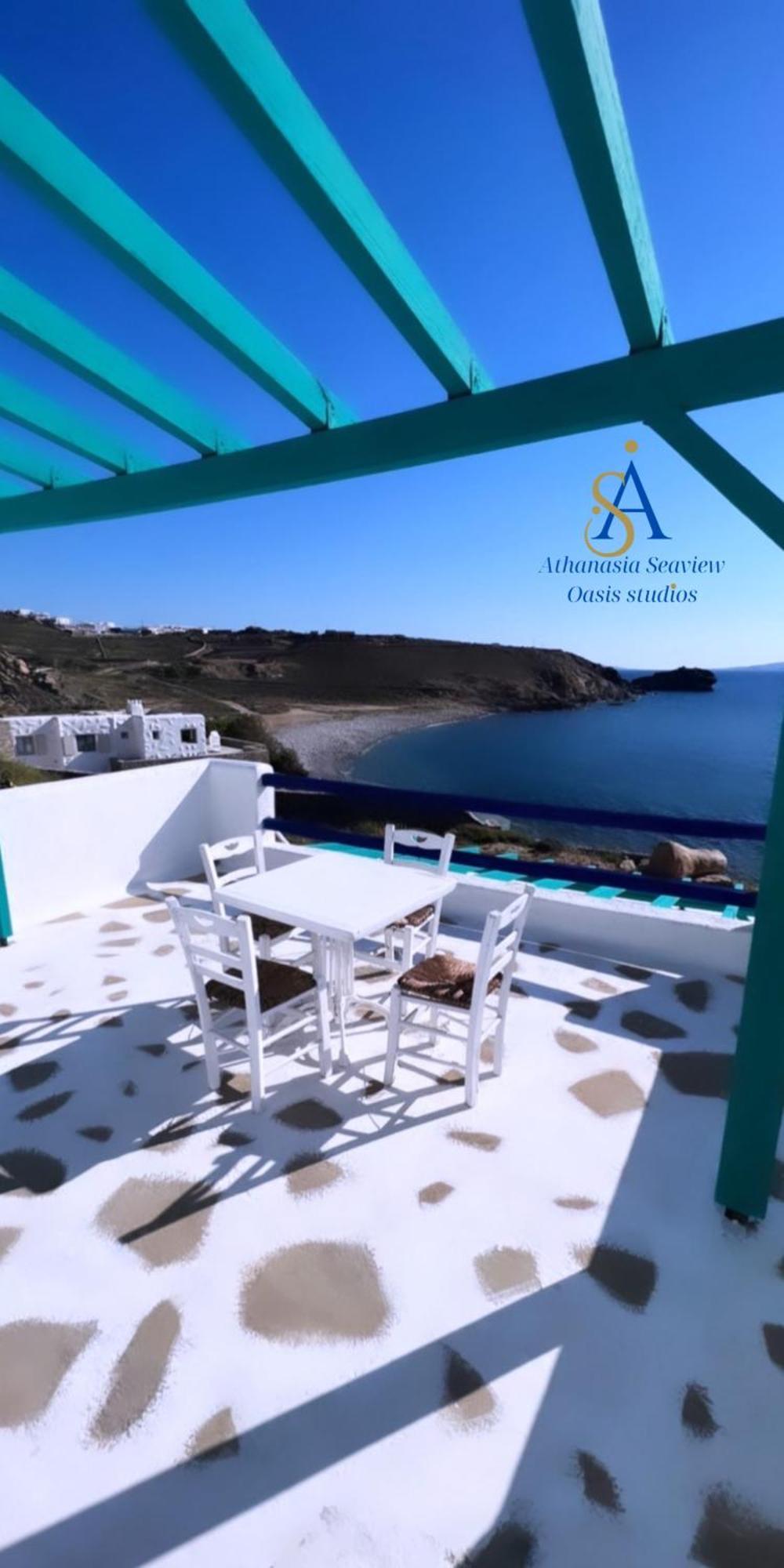 Mykonos Athanasia Seaview Oasis Studios By The Port Houlakia  客房 照片
