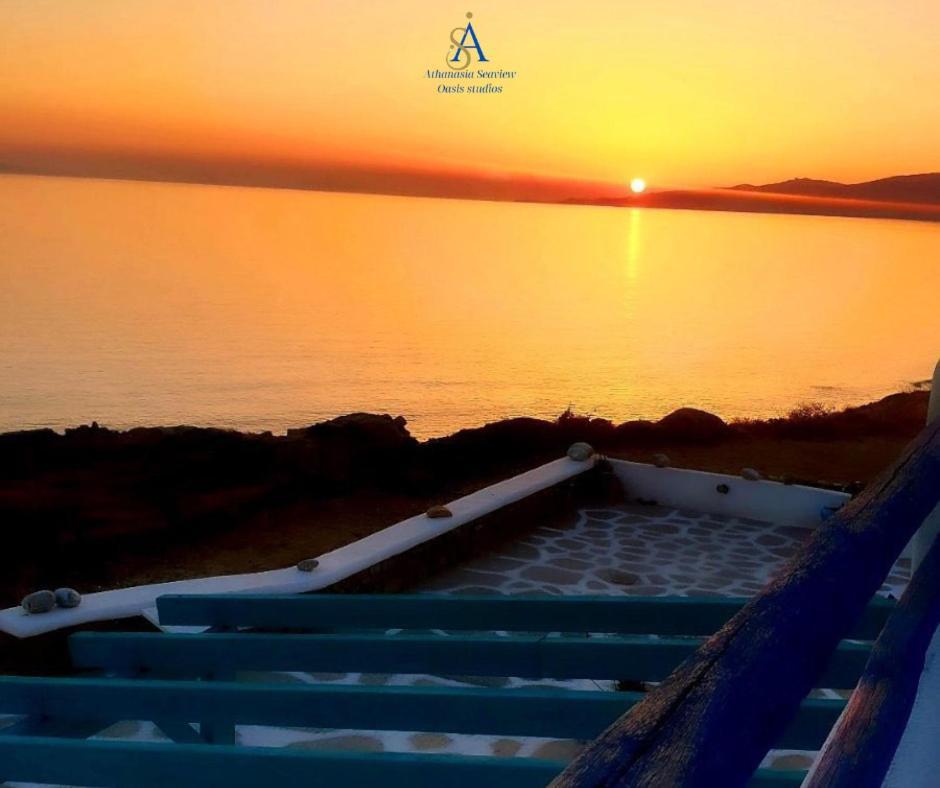 Mykonos Athanasia Seaview Oasis Studios By The Port Houlakia  客房 照片