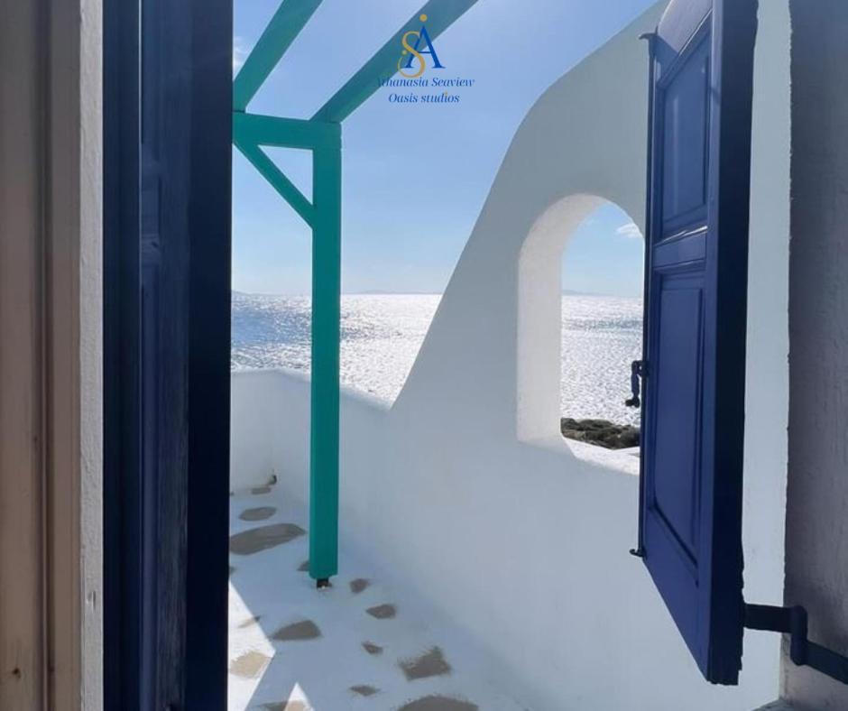 Mykonos Athanasia Seaview Oasis Studios By The Port Houlakia  外观 照片