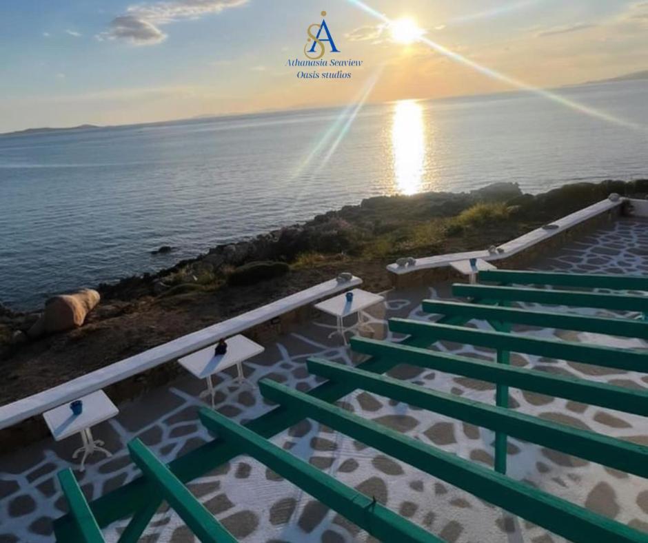 Mykonos Athanasia Seaview Oasis Studios By The Port Houlakia  外观 照片