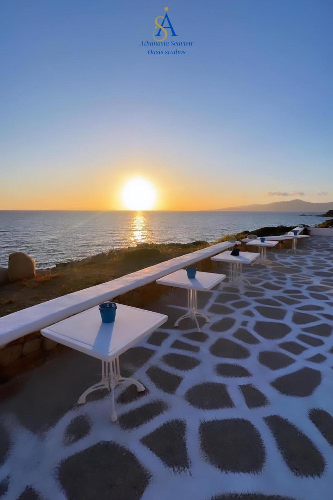 Mykonos Athanasia Seaview Oasis Studios By The Port Houlakia  外观 照片